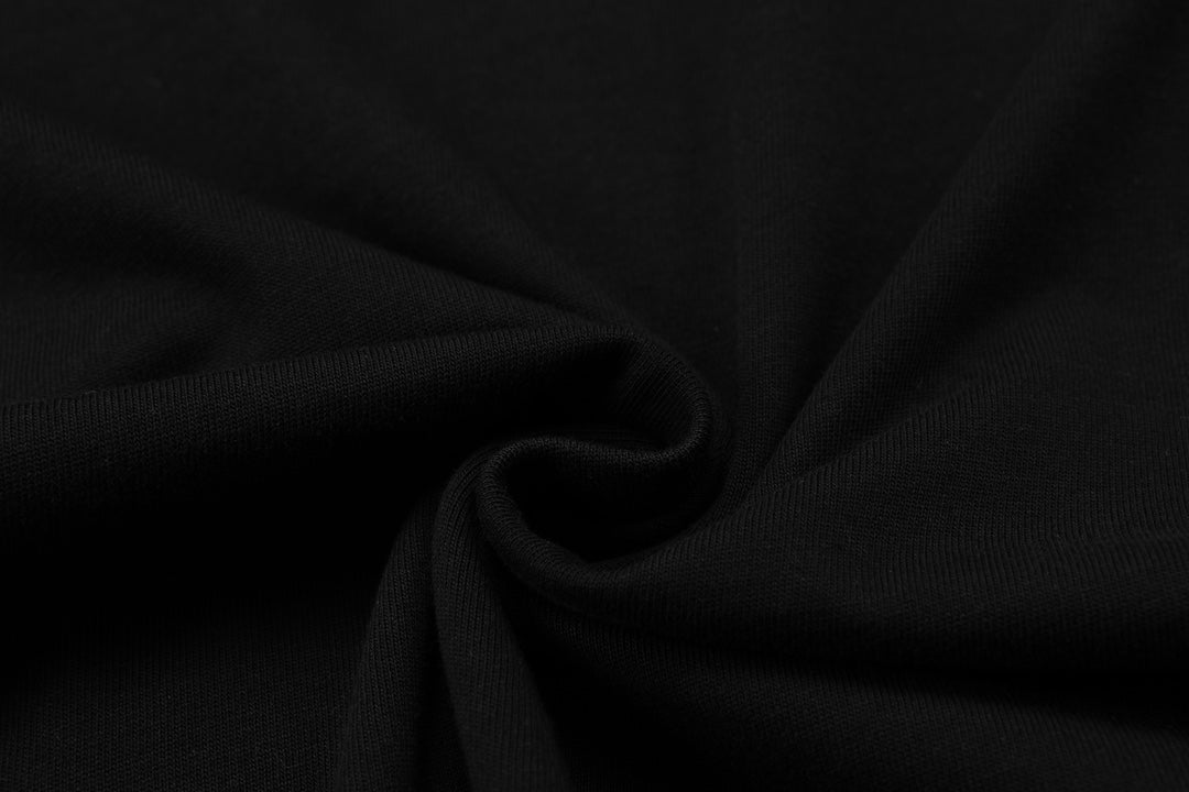 Embroidered classic sleeve T-shirt