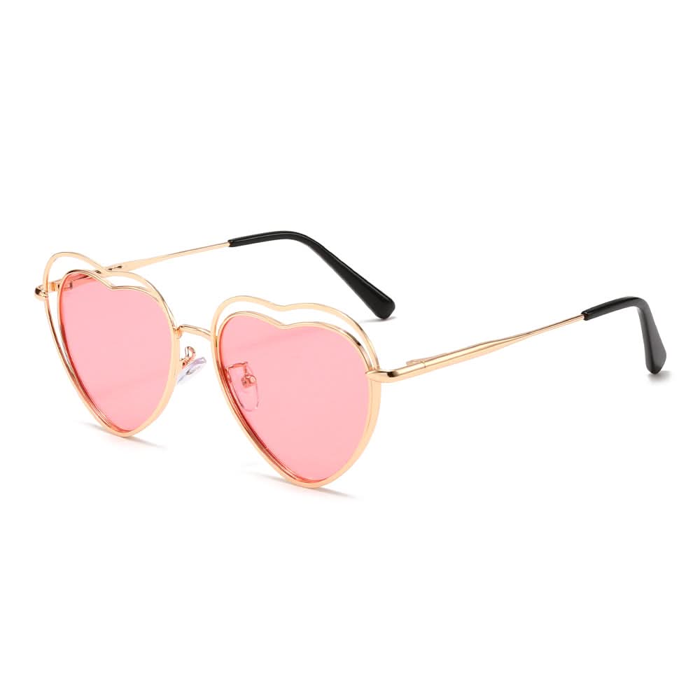 Dollger Heart Shape Chic Tinted Sunglasses