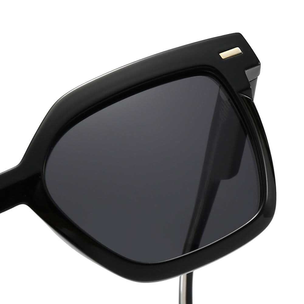 Dollger Wide Thick Square Tinted Sunglasses