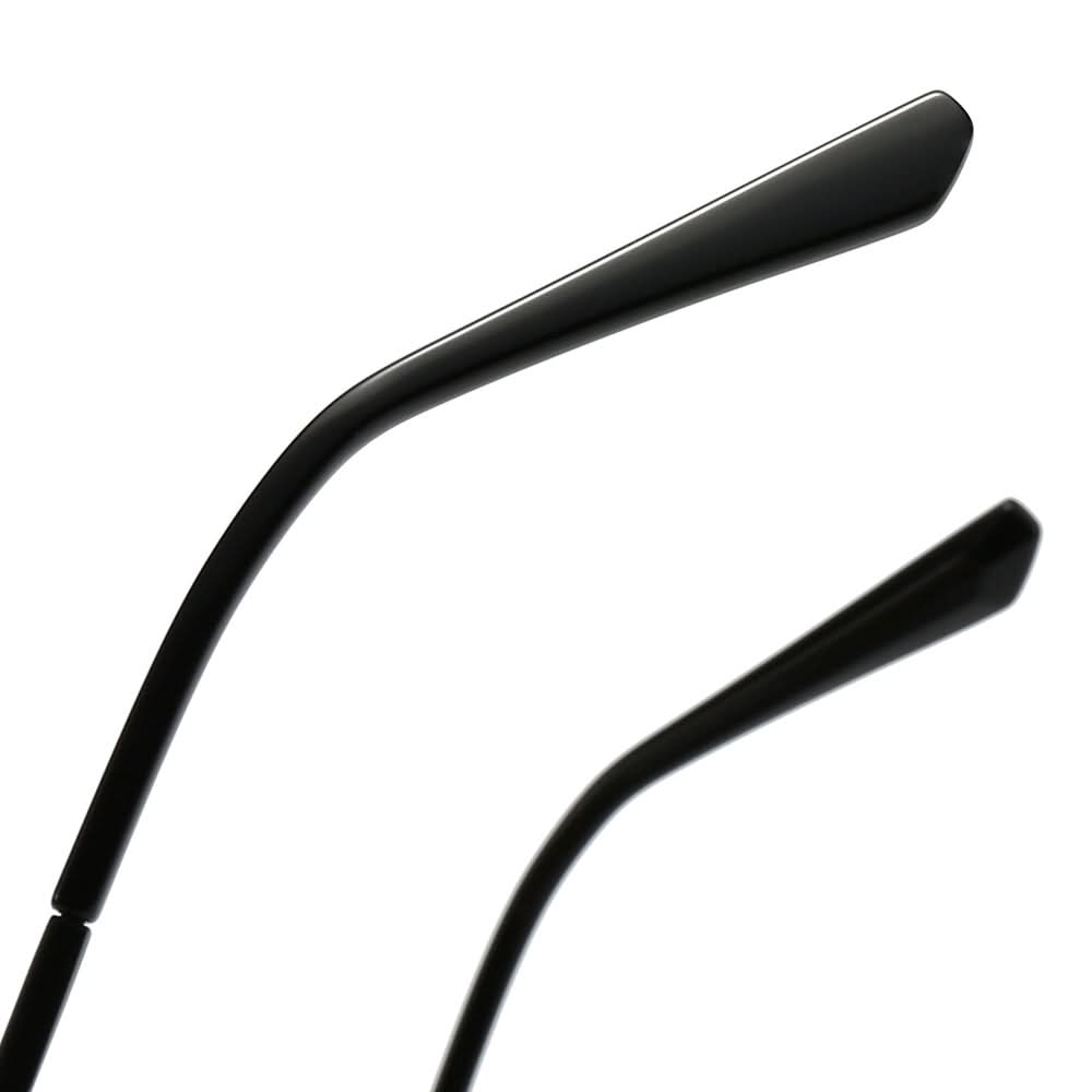 Dollger Rectangular Metal Tinted Sunglasses