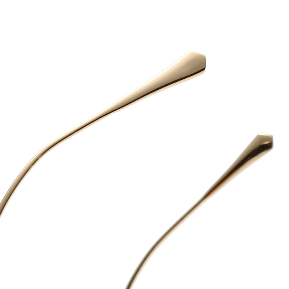 Dollger Irregular Round Tinted Sunglasses