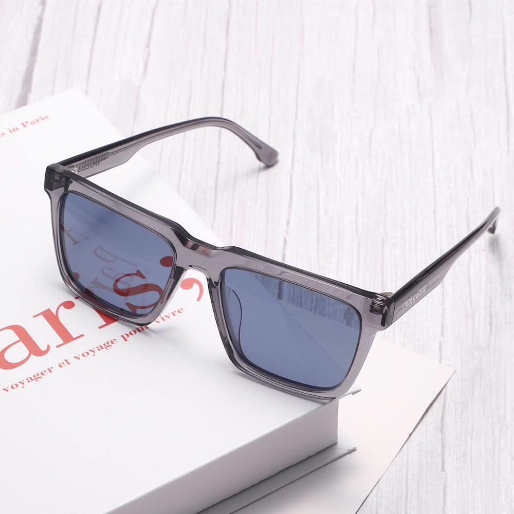 Dollger Square  Hipster Acetate Square Tinted Sunglasses