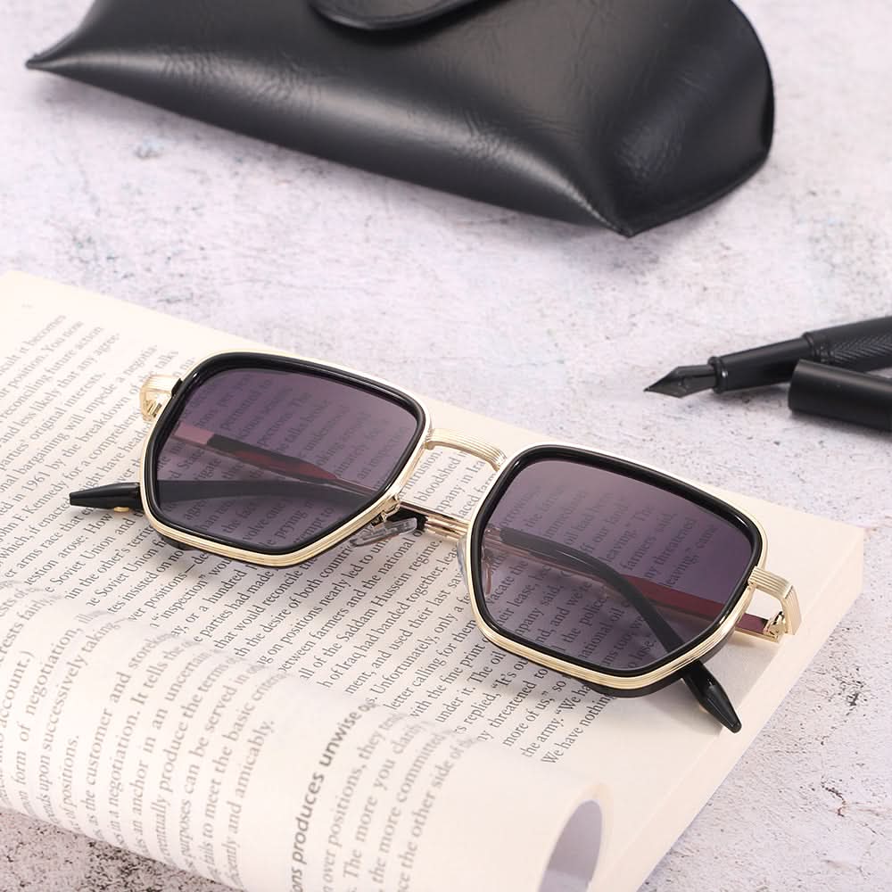 Dollger Oversized Square Tinted Sunglasses