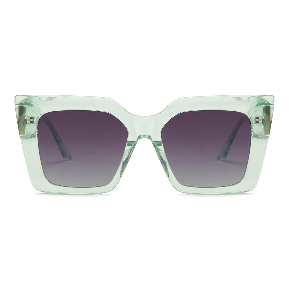 Dollger Elegant Classic Oversized Square Cat Eye Sunglasses