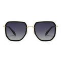 Dollger Retro Polygon Trendy Square Polarized Sunglasses