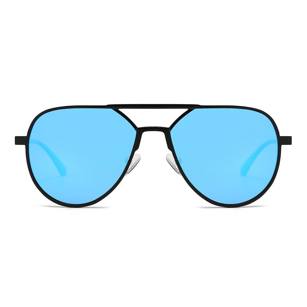 Oversized Aviator Tinted Sunglasses