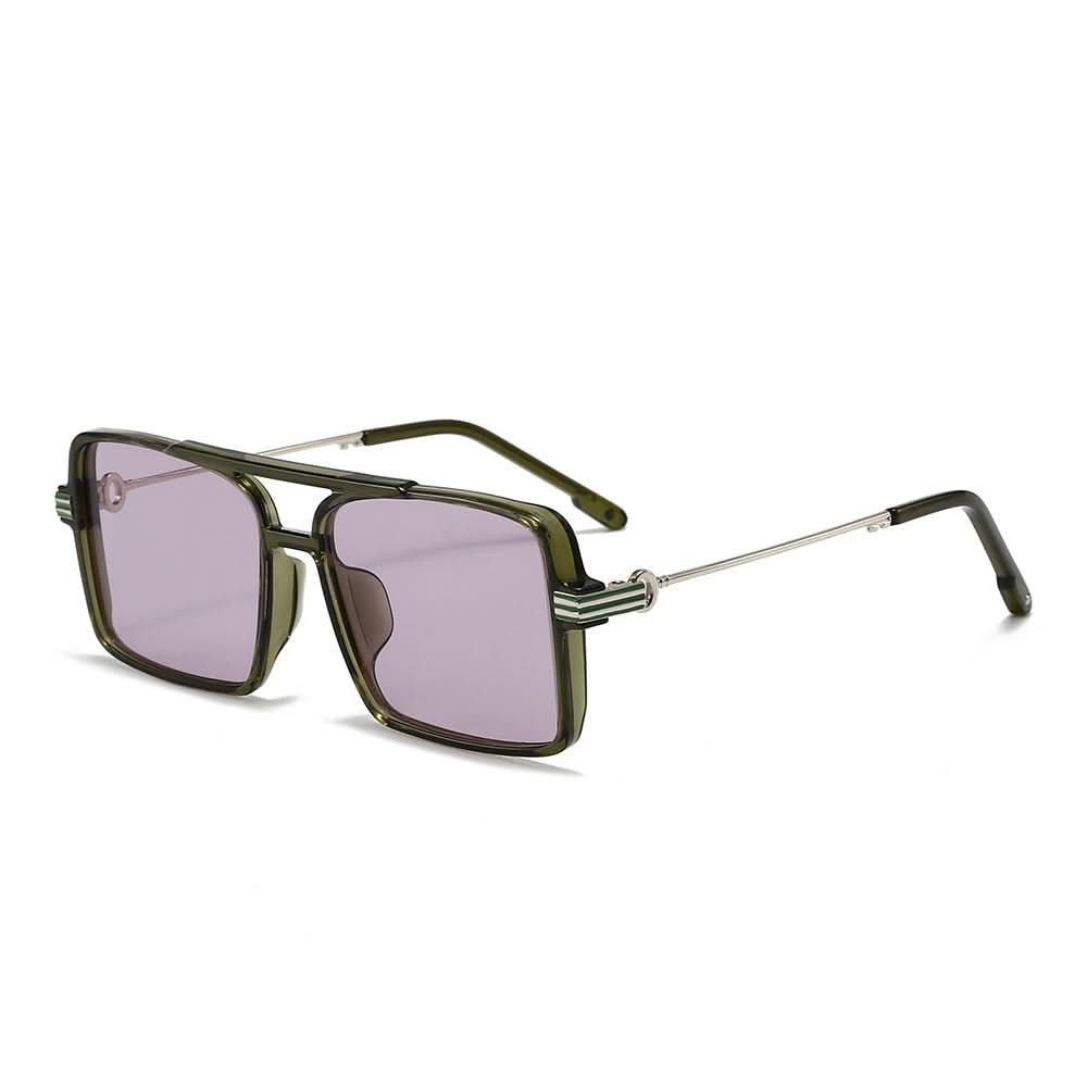 Dollger Square Aviator Fashion Sunglasses