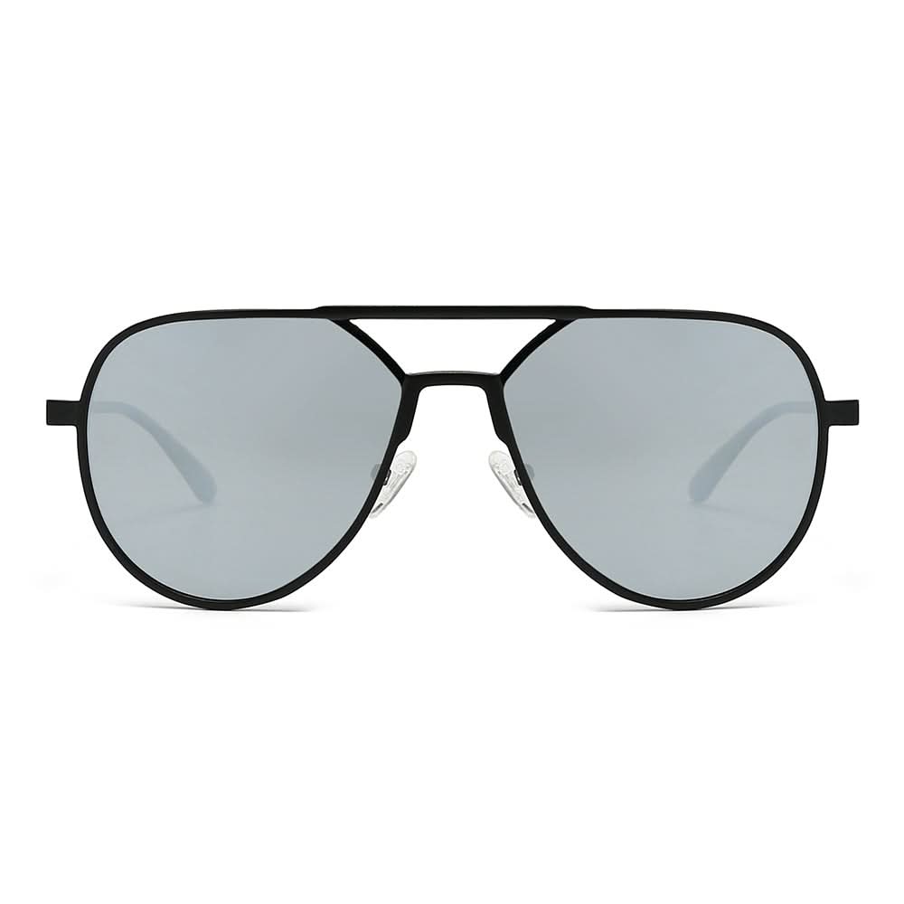 Oversized Aviator Tinted Sunglasses