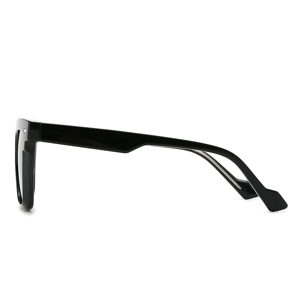 Dollger Wide Thick Square Tinted Sunglasses