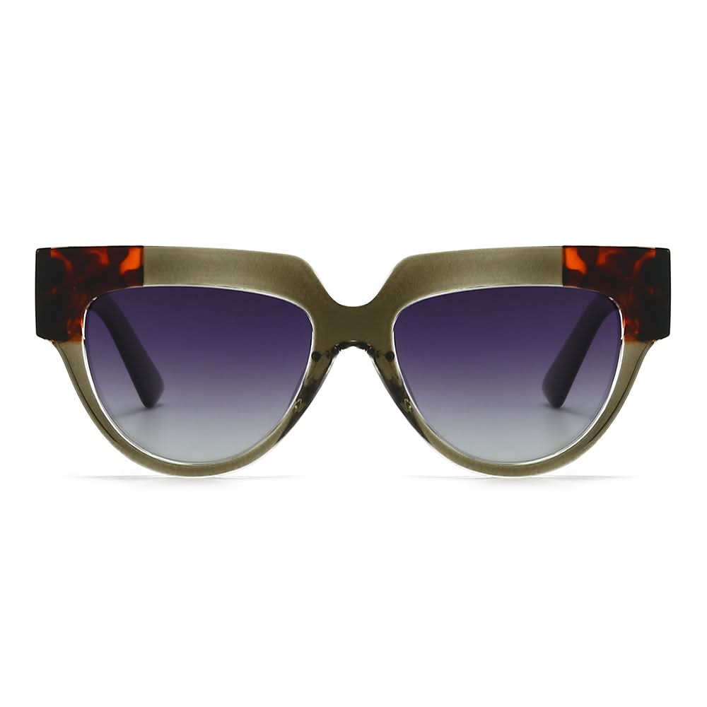 Dollger Low Bridge Fit Geometric Tinted Sunglasses