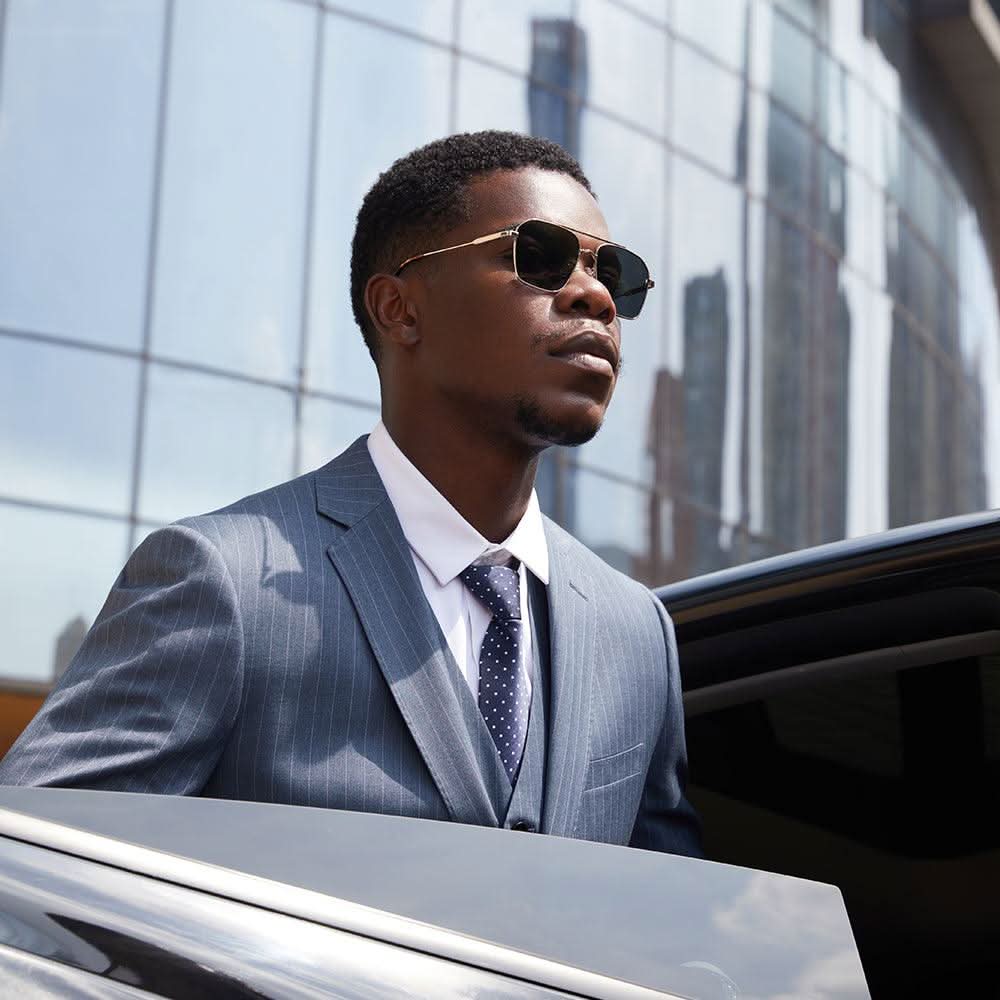 Dollger Square 90s Sunglasses