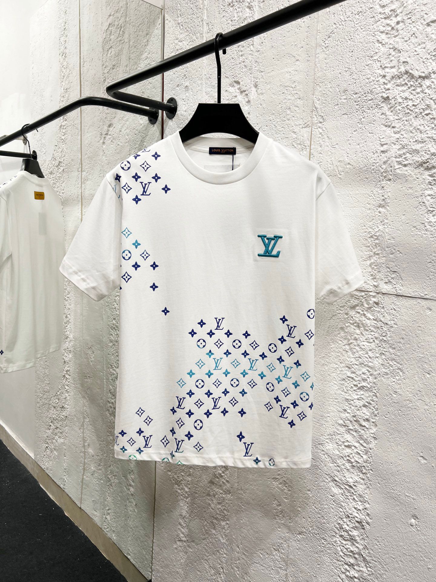 letter 2 color fashion T-shirt 090101