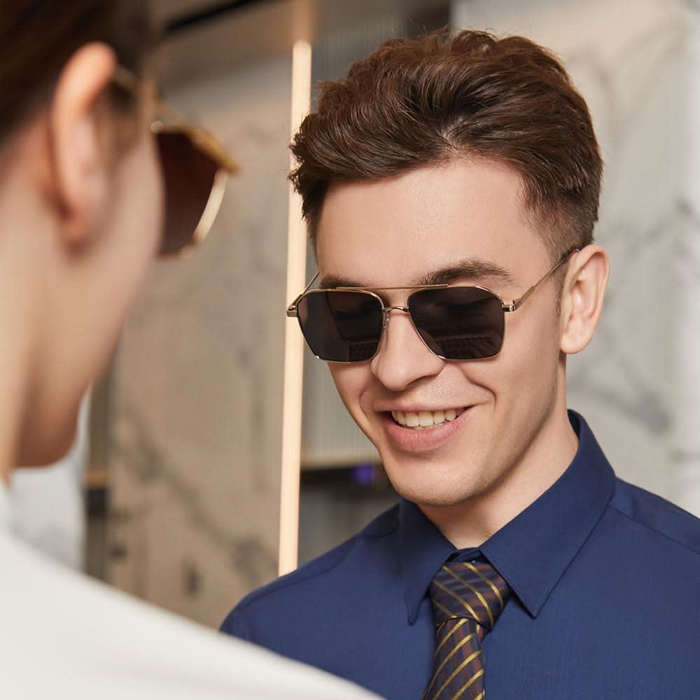 Dollger Square 90s Sunglasses