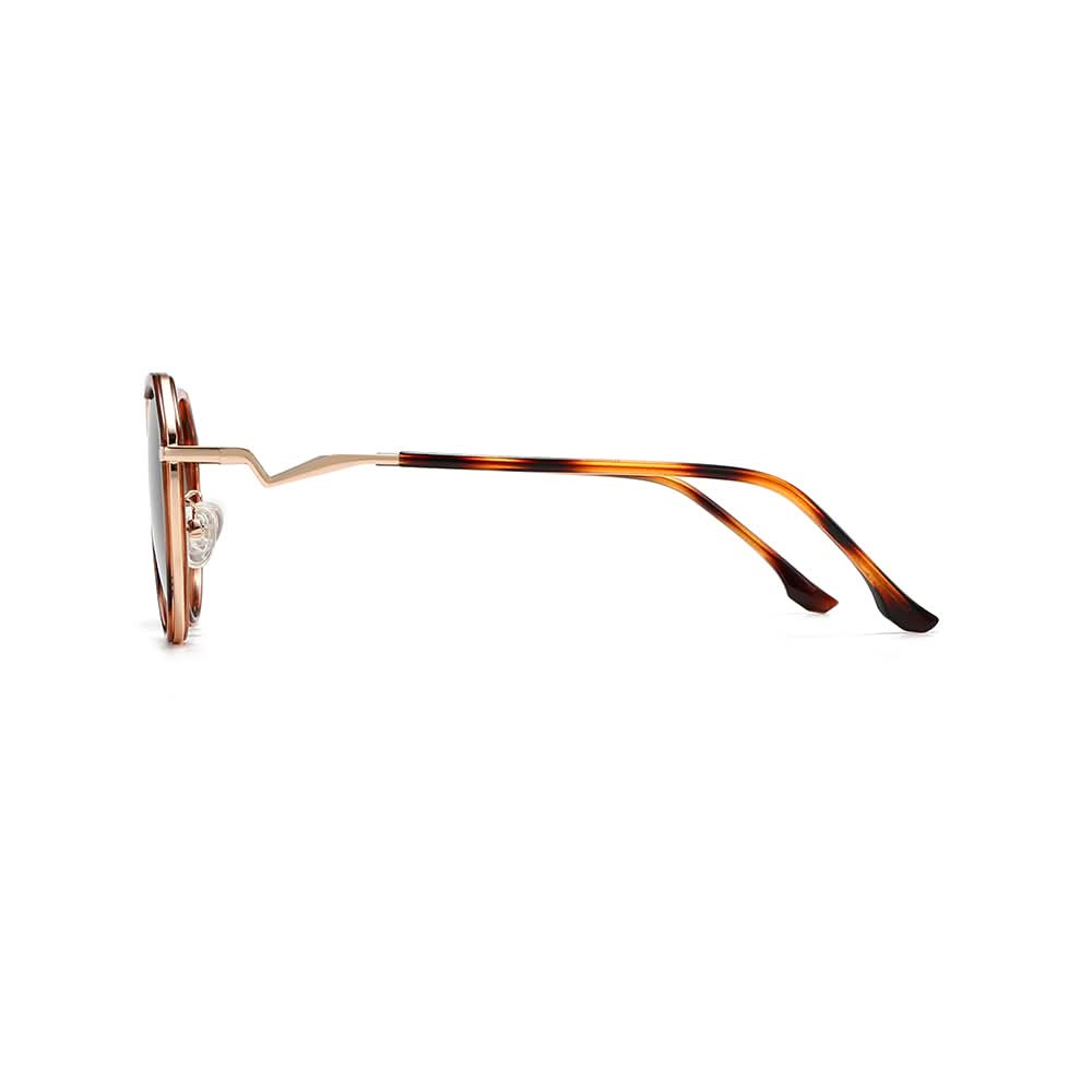 Dollger Gradient Lens  Round Sunglasses