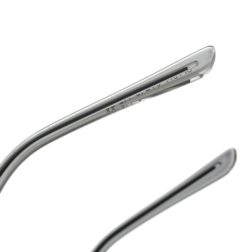 Dollger Square Semi-Rimless Tinted Sunglasses