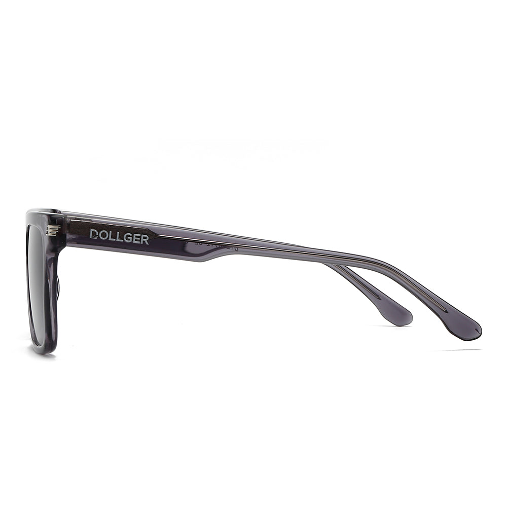Dollger Square  Hipster Acetate Square Tinted Sunglasses