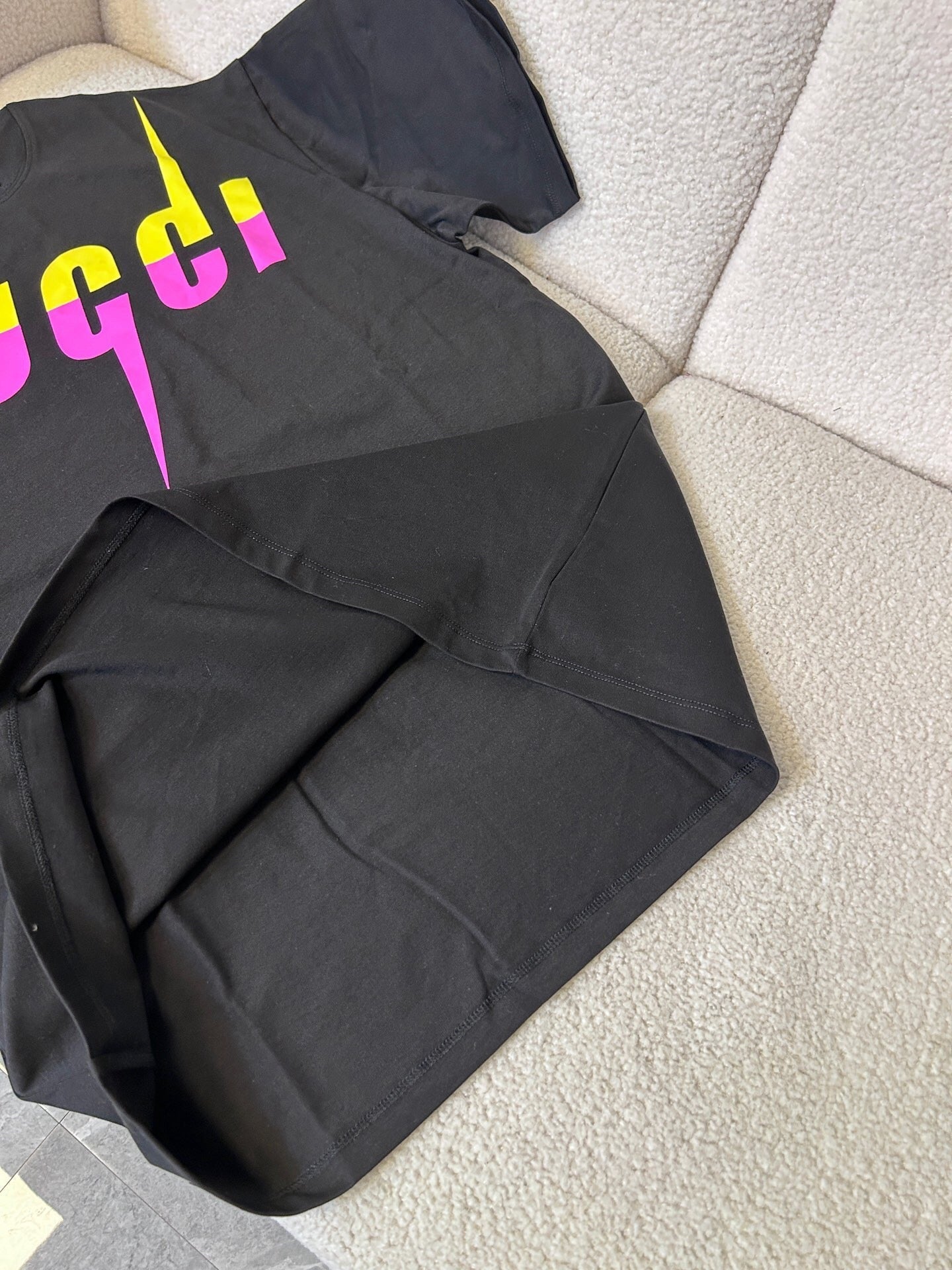 letter 1 color fashion T-shirt 091801