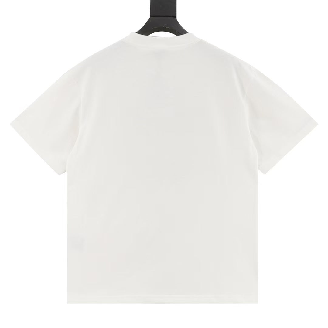 letter 4 color fashion T-shirt