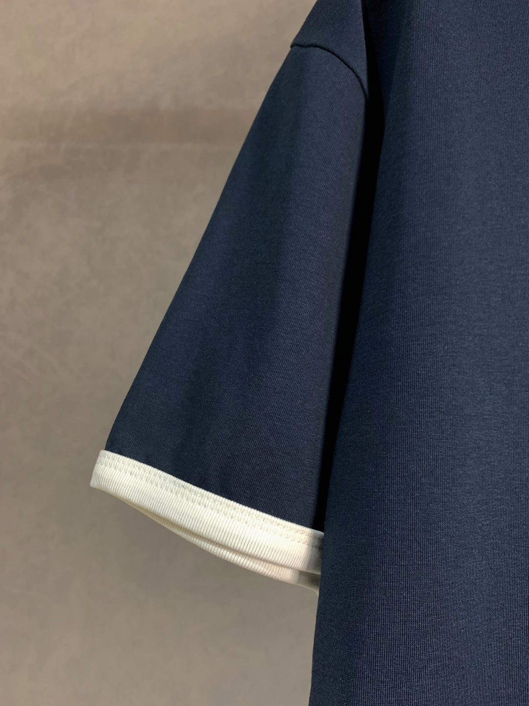 Patch embroidered T-shirt