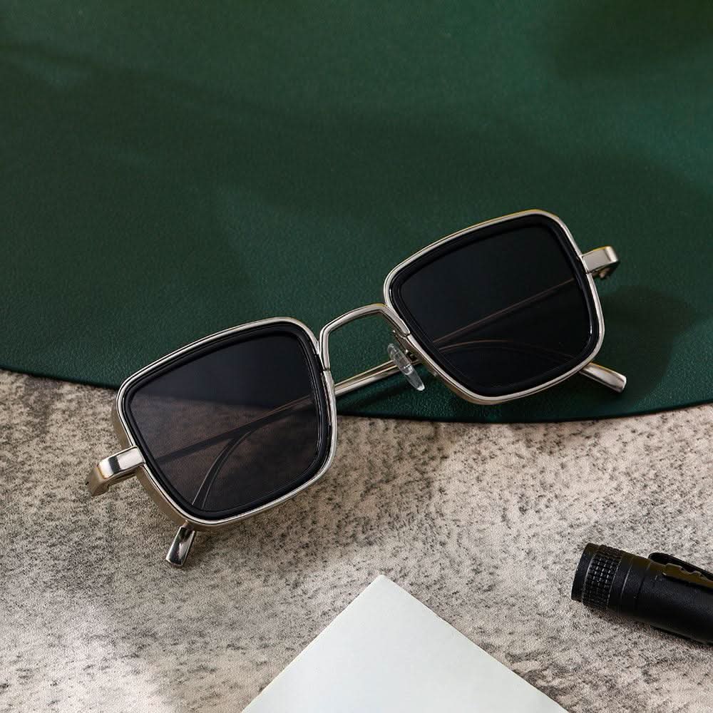 Dollger Metal Square Frame Sunglasses