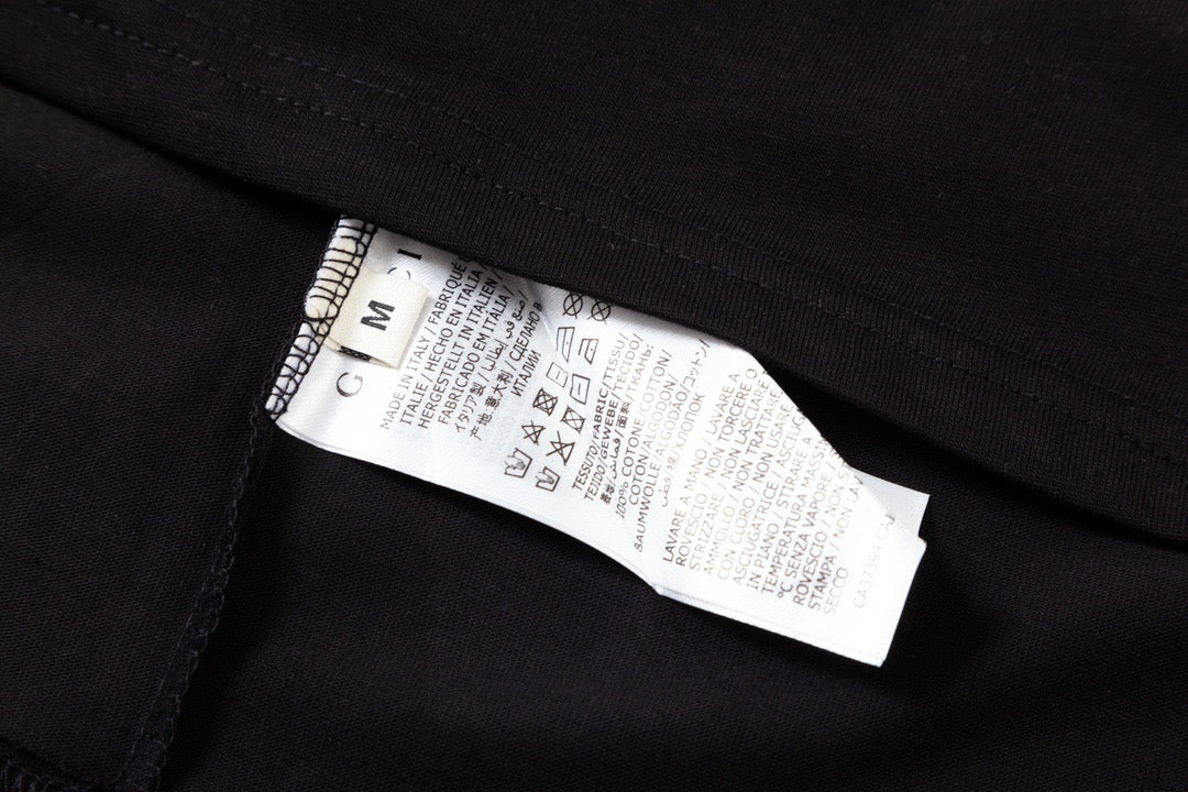 letter 2 color fashion T-shirt 091804