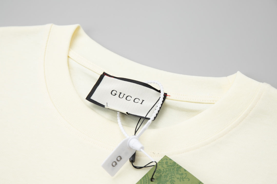 White fashion T-shirt 2076