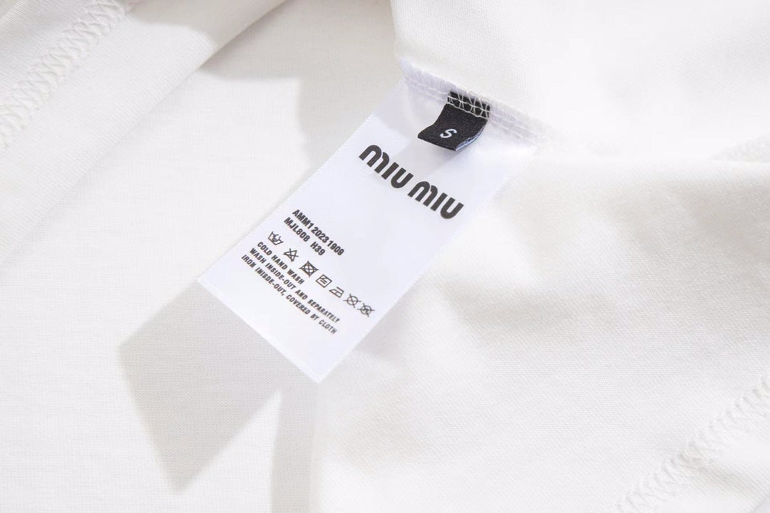 Color-blocking pure cotton