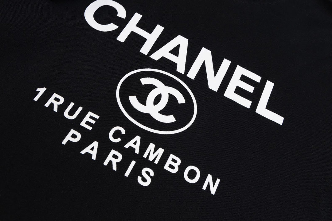 Black fashion T-shirt 9671