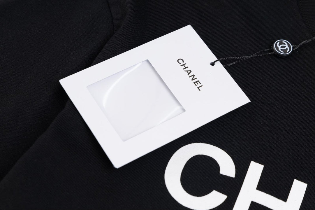 Black fashion T-shirt 9671