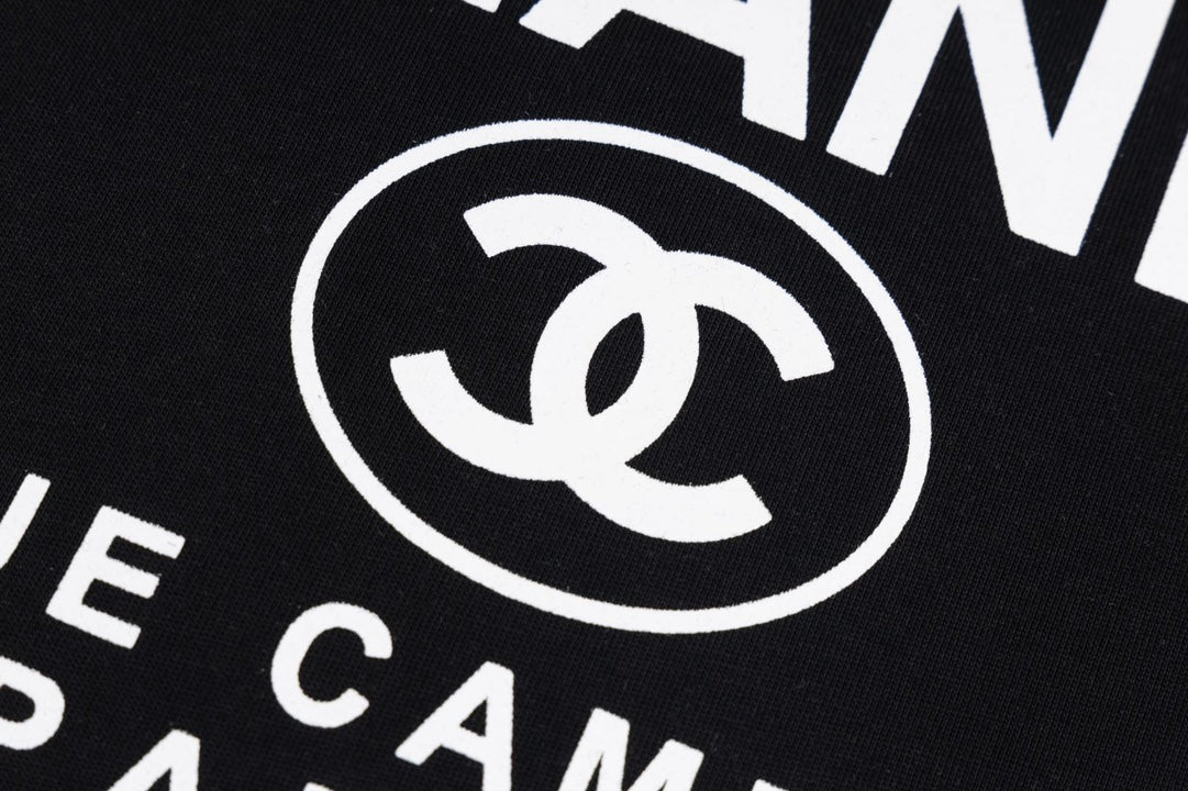 Black fashion T-shirt 9671