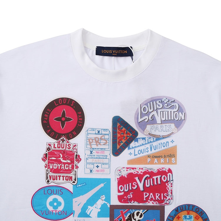 White fashion T-shirt 319