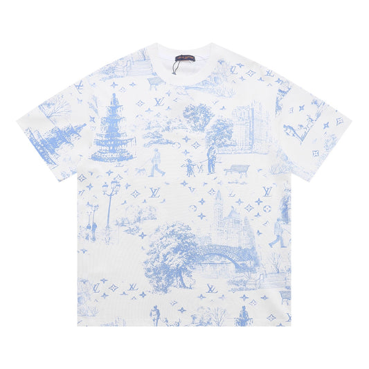 White fashion T-shirt 621