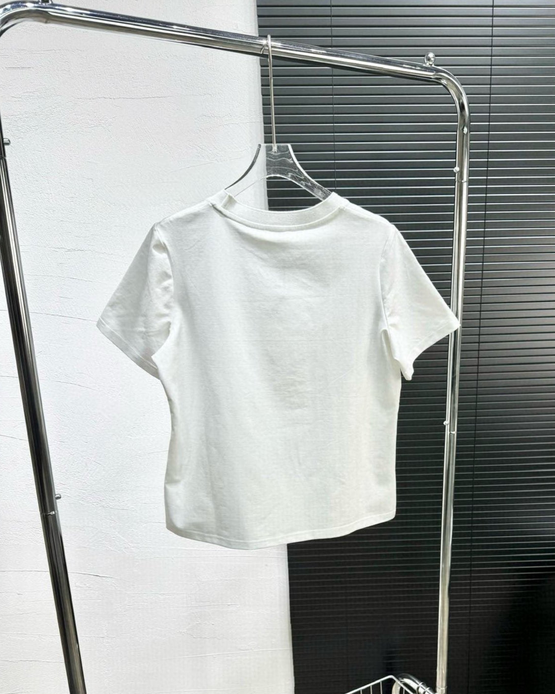 3D Cross Embroidery Sequin T-Shirt