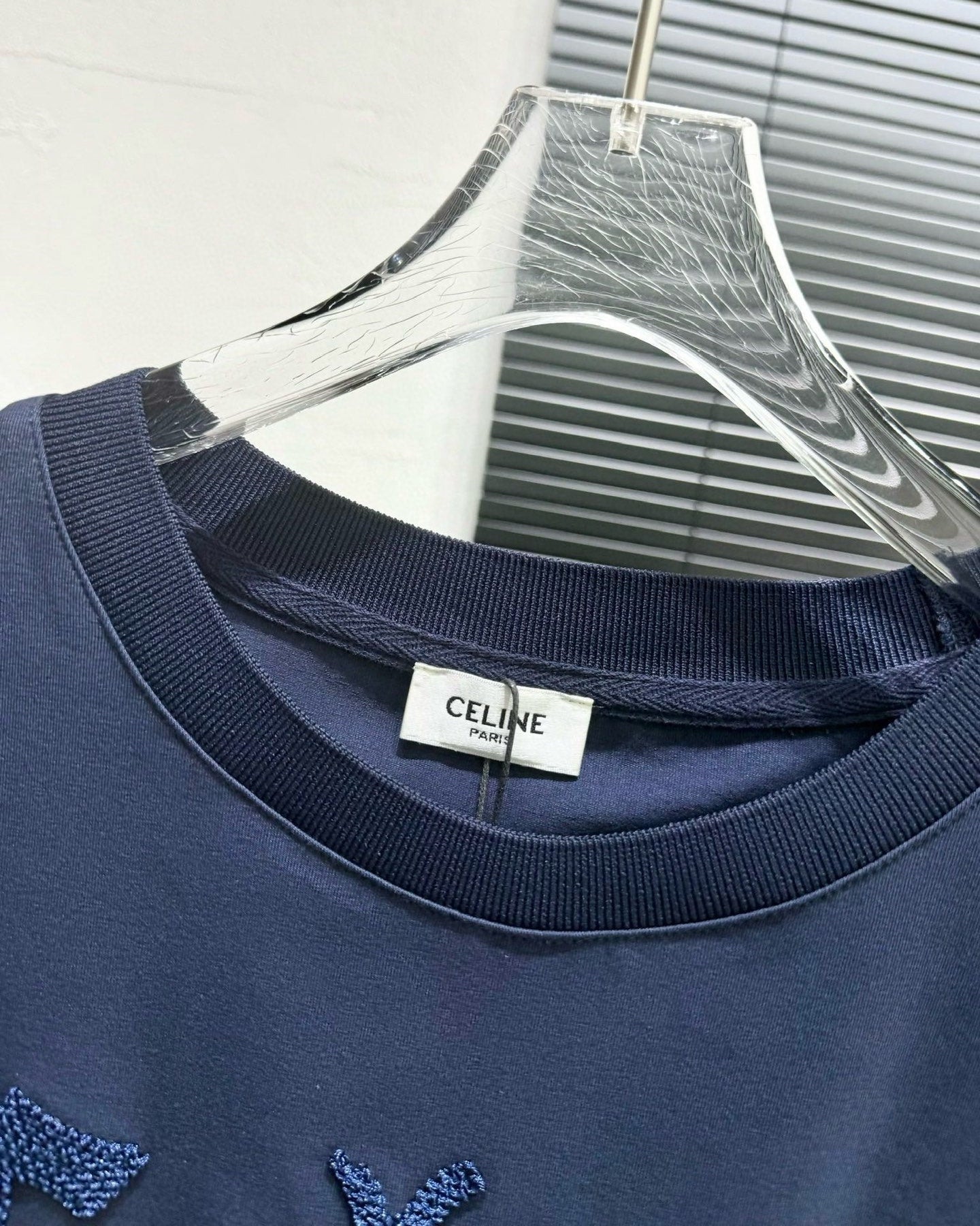 3D Cross Embroidery Sequin T-Shirt