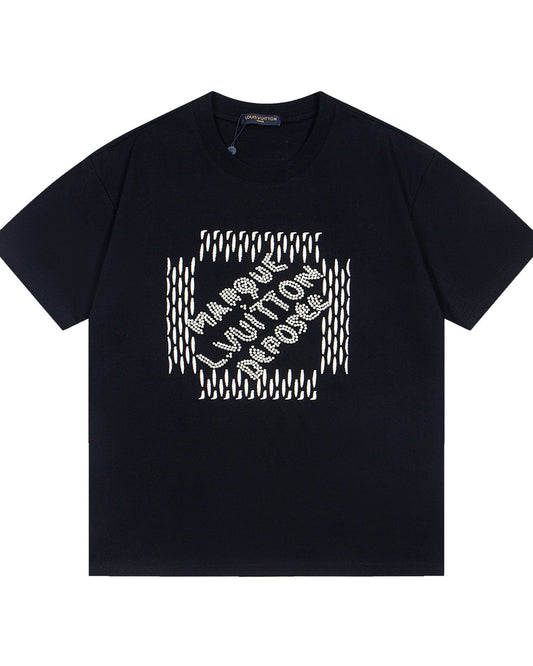 Pearl embroidered T-shirt