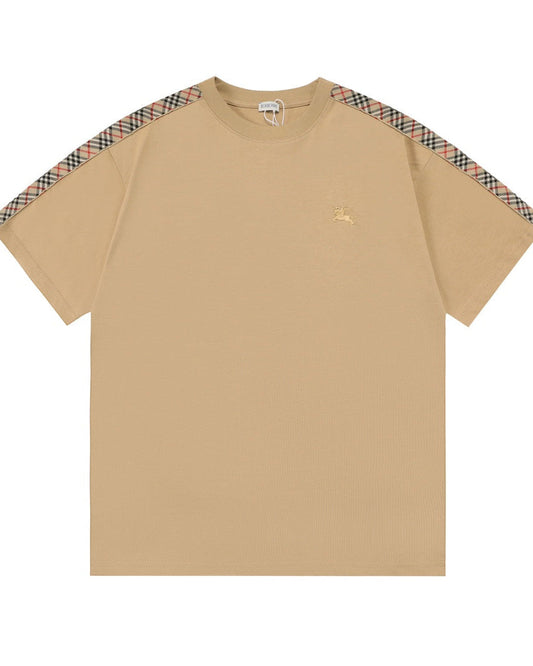 Embroidered classic sleeve T-shirt