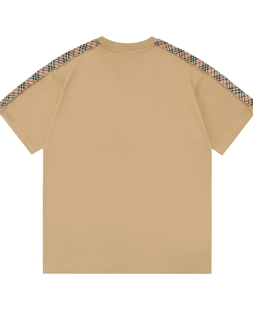 Embroidered classic sleeve T-shirt