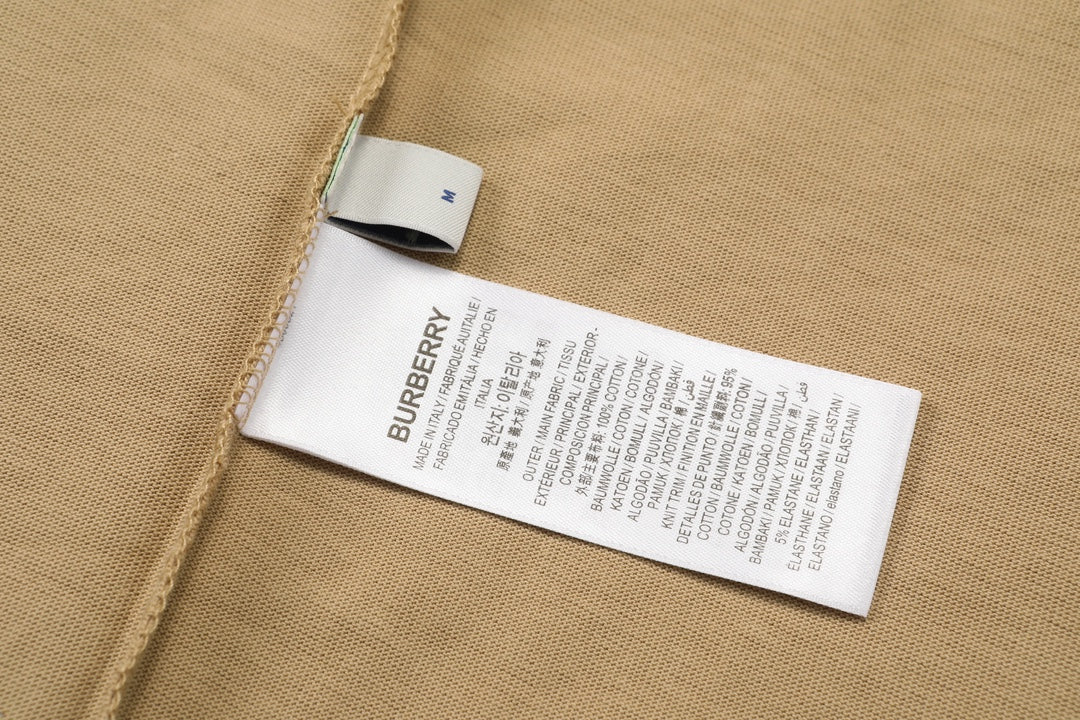 Embroidered classic sleeve T-shirt