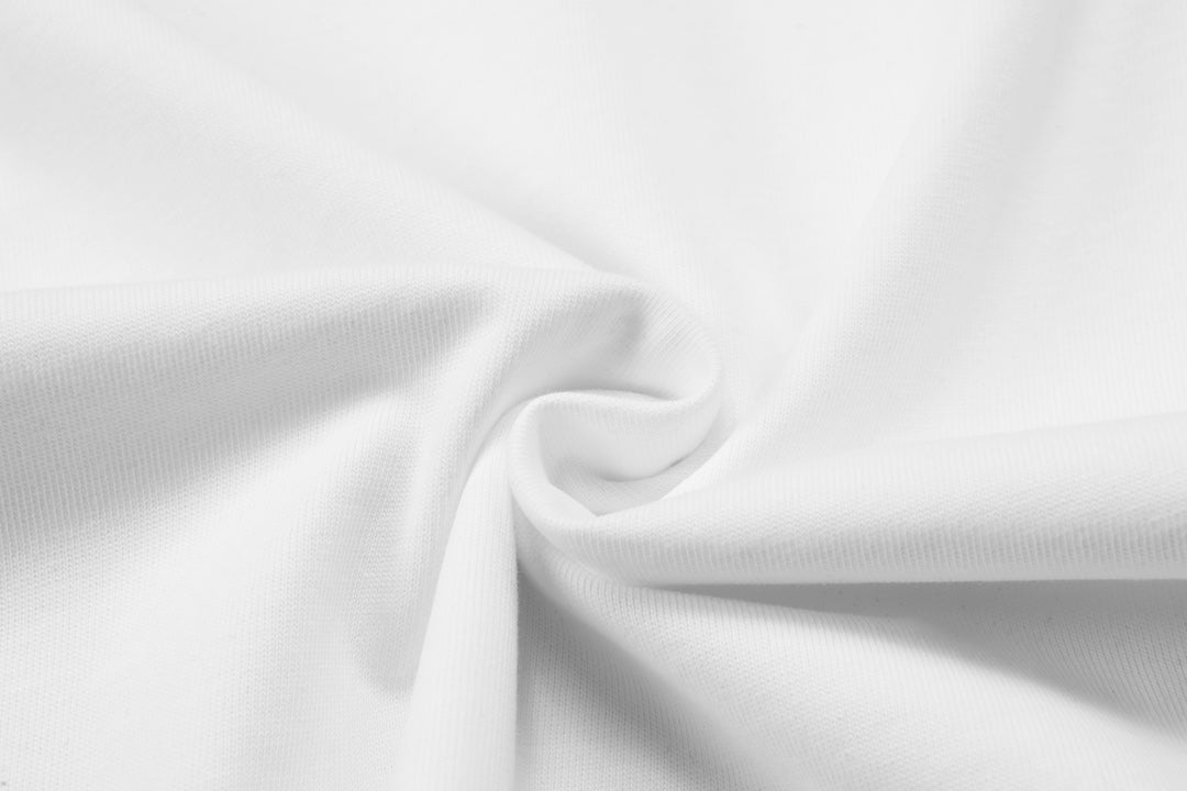 Embroidered classic sleeve T-shirt