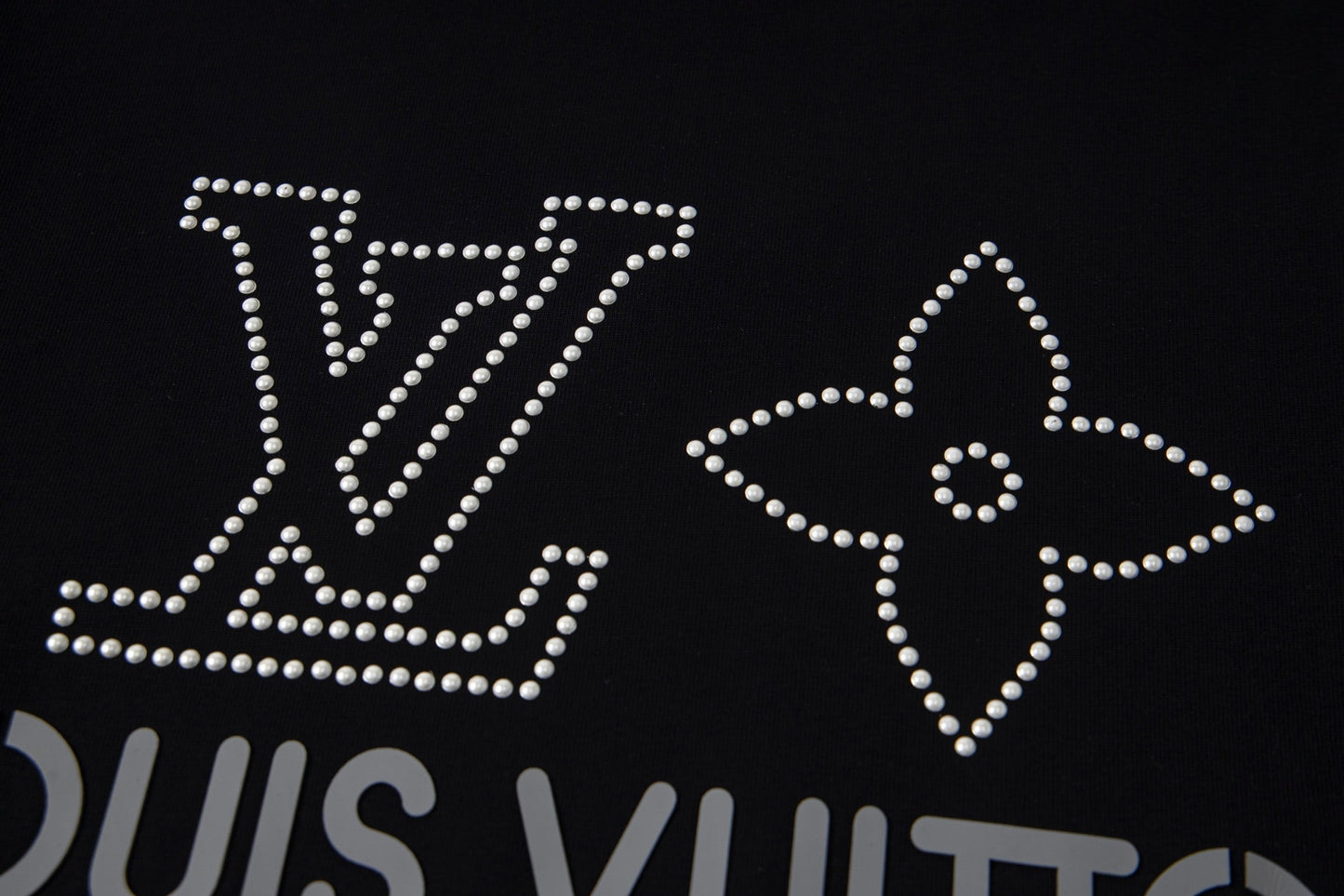 3D Pearl Embroidery T-Shirt