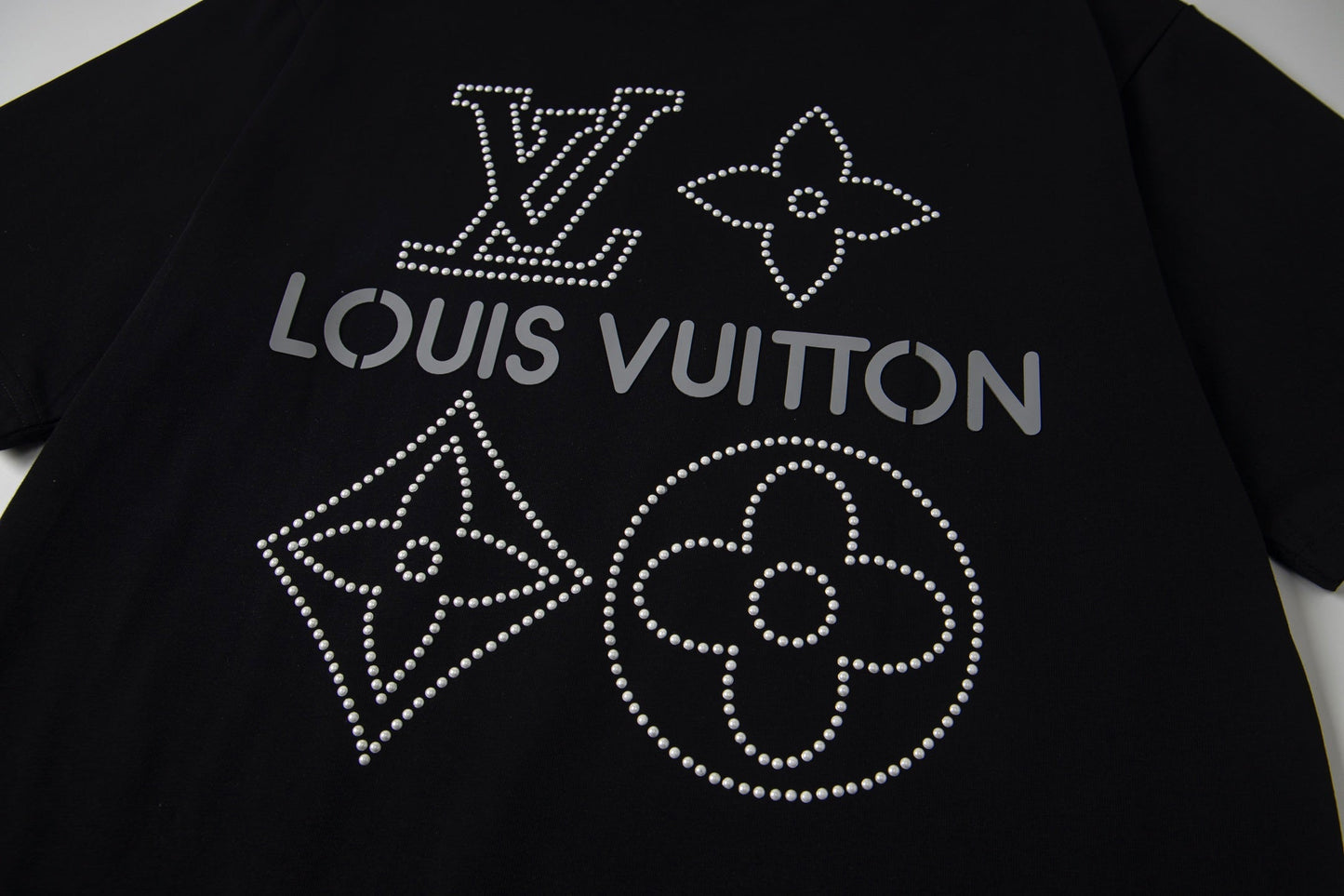 3D Pearl Embroidery T-Shirt