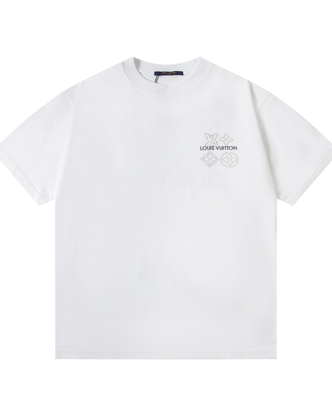 3D Pearl Embroidery T-Shirt