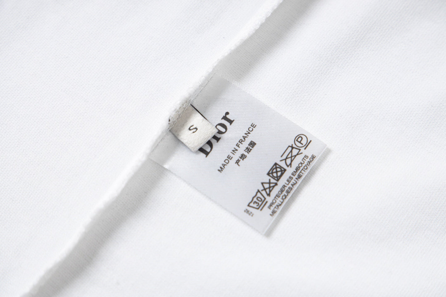 Embroidered cotton T-shirt