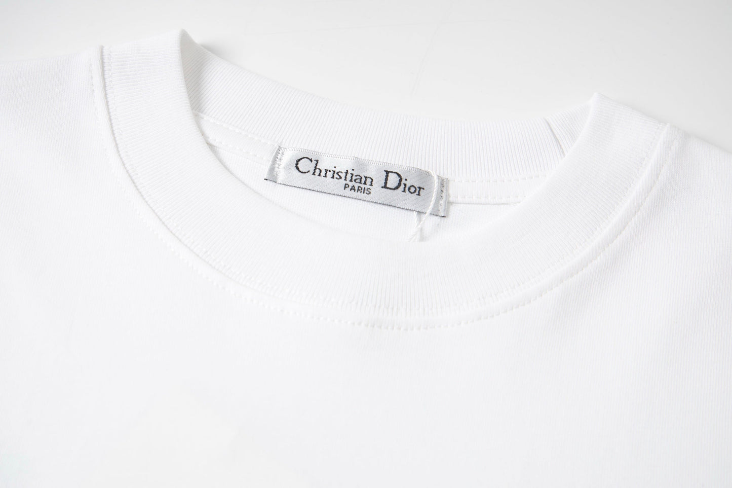 Embroidered cotton T-shirt