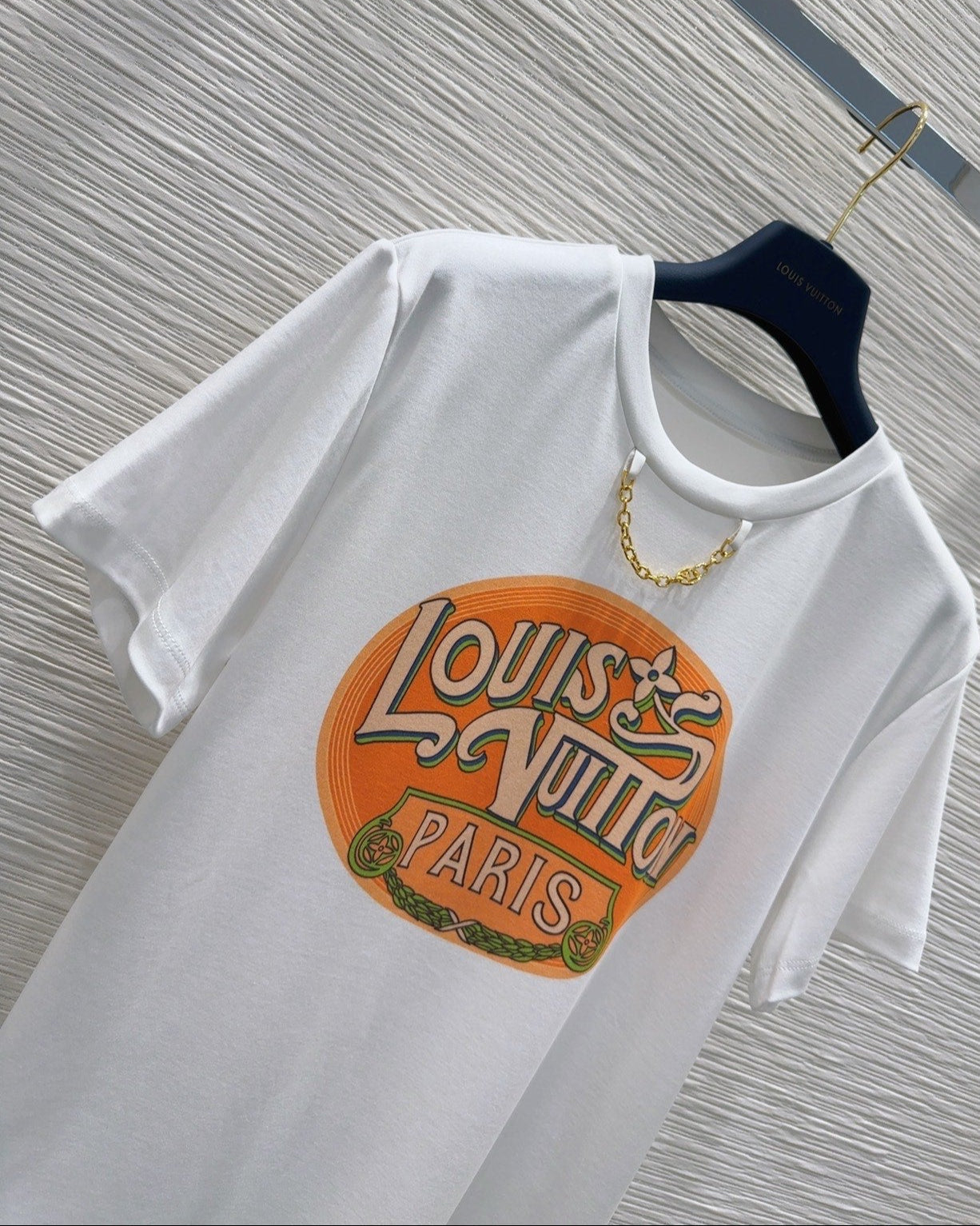 Chain cotton T-shirt