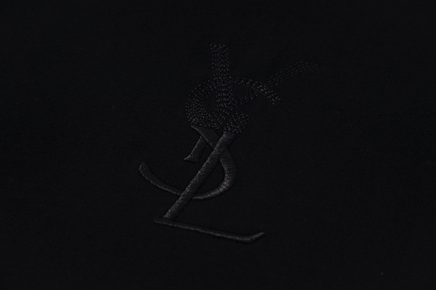 Embroidered cotton T-shirt