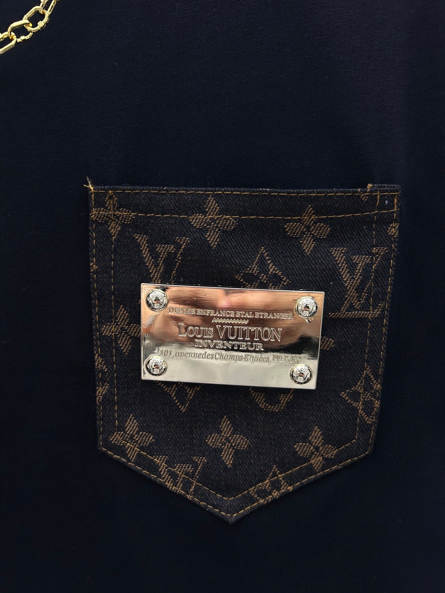 Printed pocket T-shirt