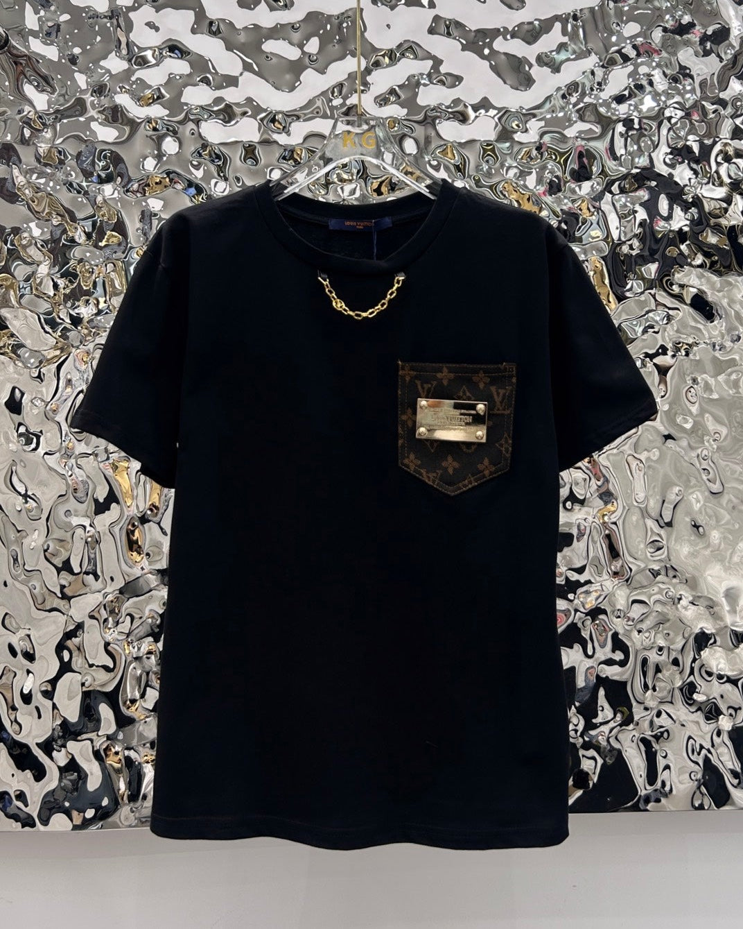 Printed pocket T-shirt