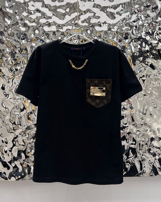 Printed pocket T-shirt