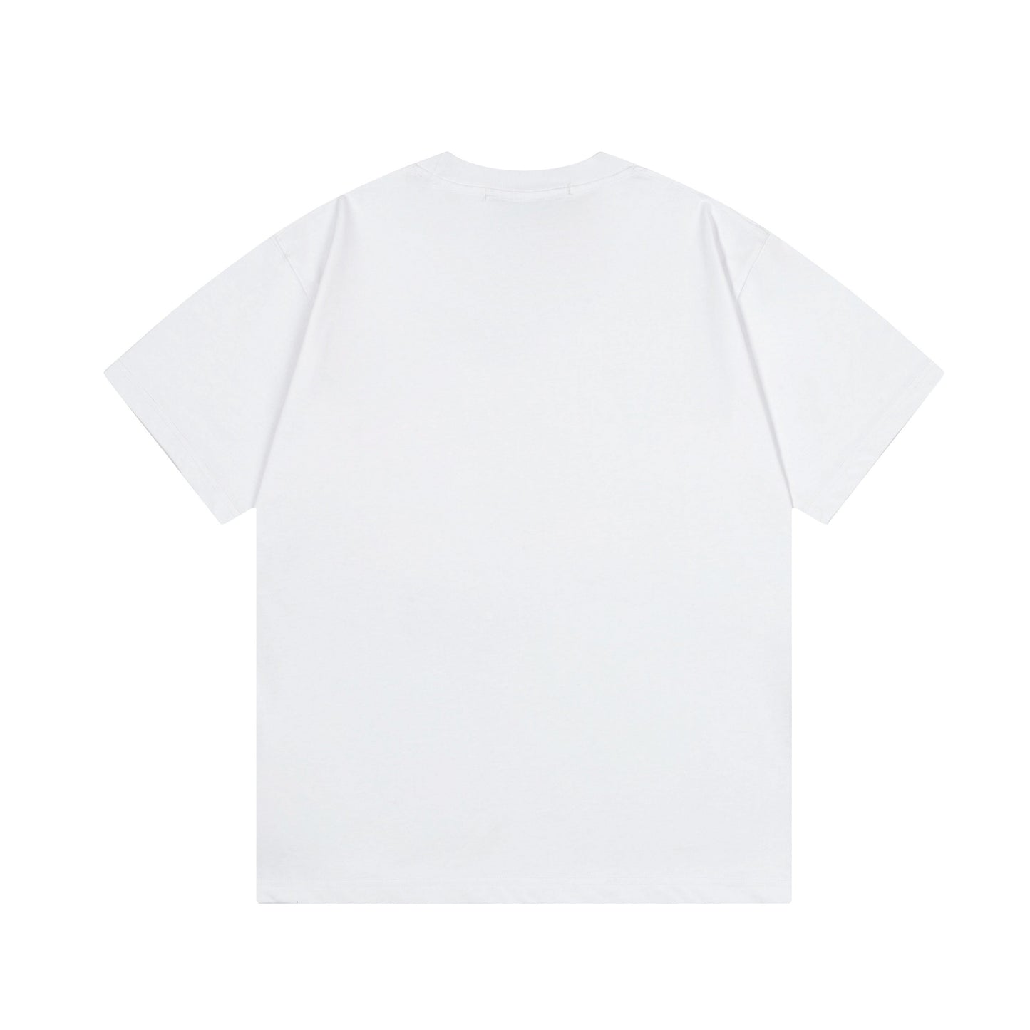 EMBOSSED PRINT COTTON T-SHIRT